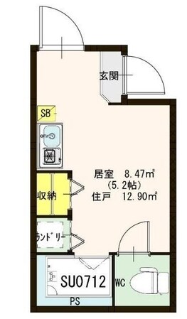 方南町駅 徒歩11分 1階の物件間取画像